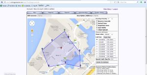 Geozone polygon